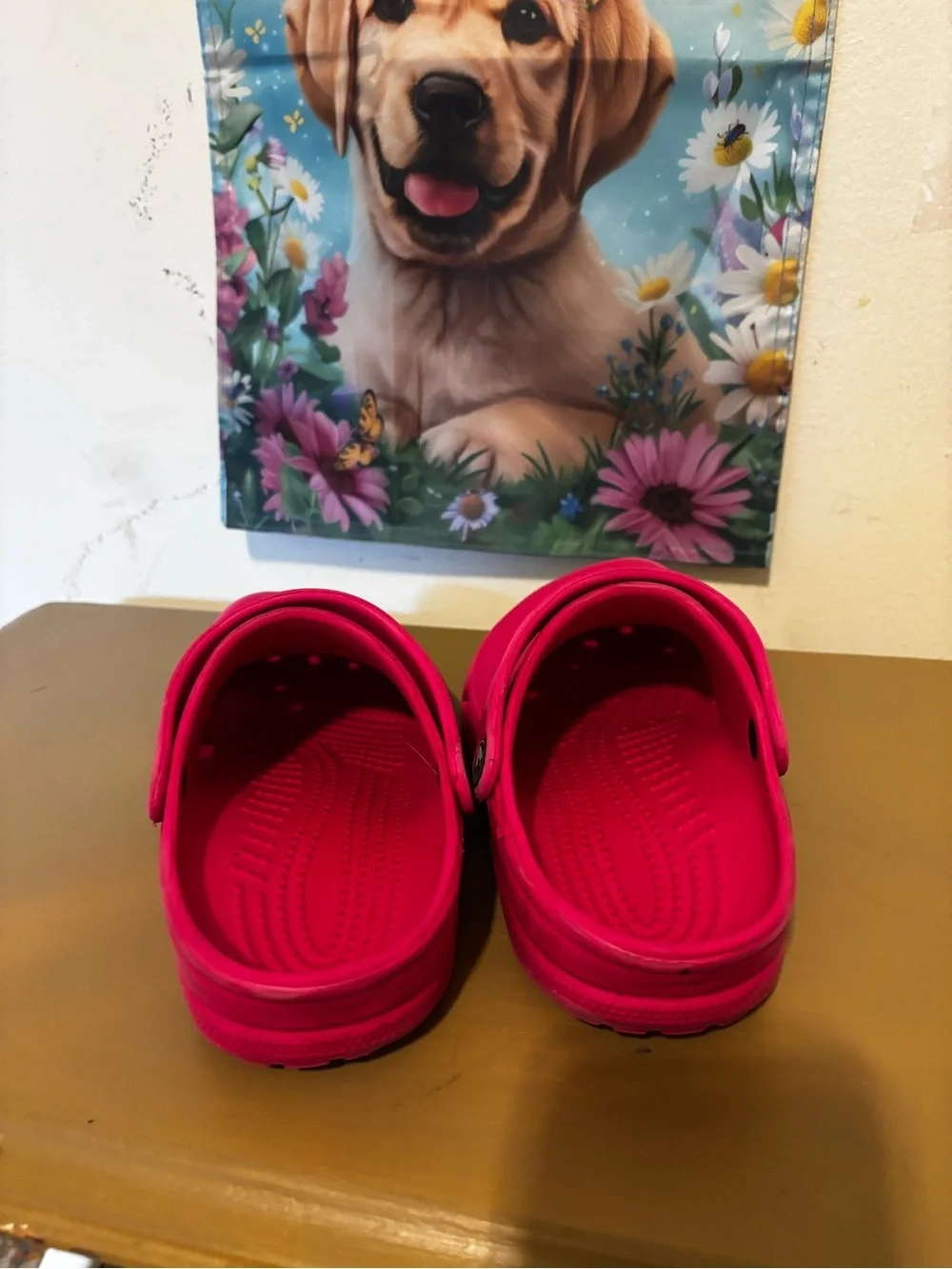 CROCS Kids Classic Clog in Bright Pink